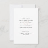 お礼結婚のメッセージ写真ベージュ色ハートカード 招待状 (正面)