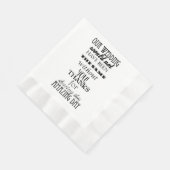 お礼結婚のメッセージ 縁ありランチョンナプキン (角)