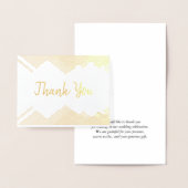 お礼結婚を 箔カード (ディスプレー)