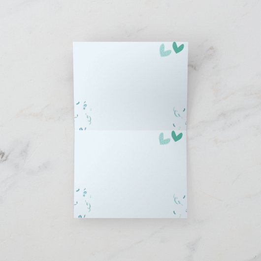 お礼 サンキューカード (内部)