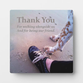 お礼 フォトプラーク