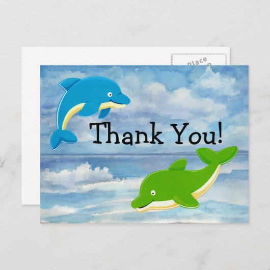 お礼 – SRF ポストカード (正面/裏面)