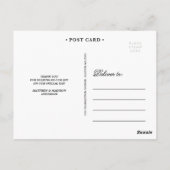 お礼 | THANK 結婚 YOU POST CARD ポストカード (裏面)