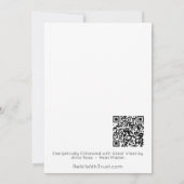 *~お礼AP99 THANK YOU Note Card サンキューカード (裏面)