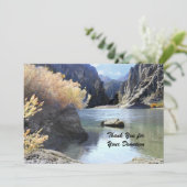 お礼Beautiful Scenery Card サンキューカード (スタンド正面)