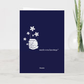 お祈りのハッピーバースデー カード (裏面)