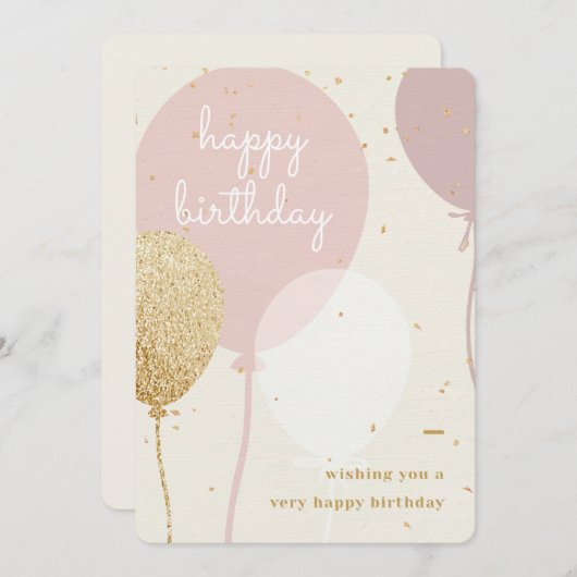 お祈りのハッピーバースデー シーズンカード (正面/裏面)