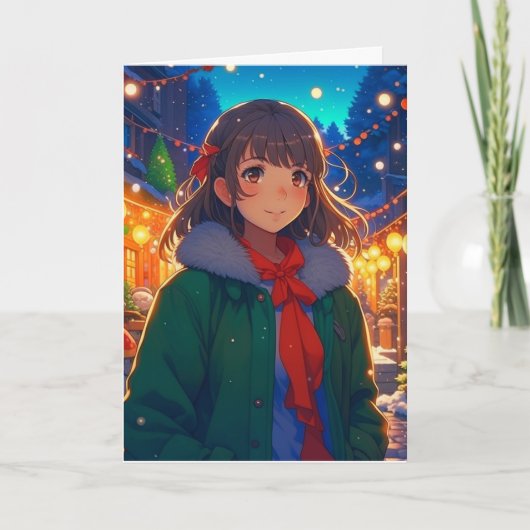 お祈りクリスマス カード (正面)