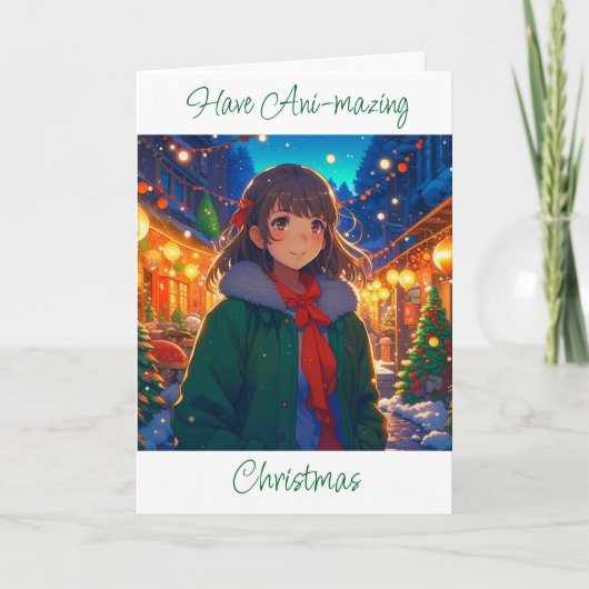 お祈りクリスマス カード (正面)