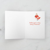 お祈りクリスマス シーズンカード (内部)