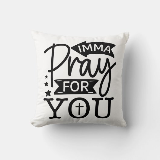 お祈前に クッション (正面)