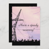 お祈前の為に、Get Well祈りの言葉 (正面/裏面)