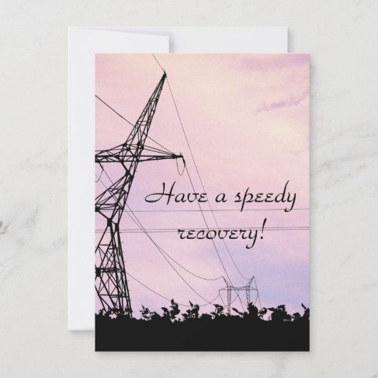 お祈前の為に、Get Well祈りの言葉 (正面)