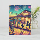 お祝いごとカスタムパーティー 招待状 (スタンド正面)