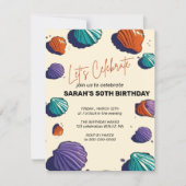 お祝いしよう 招待状テンプレート, 編集可能なサ 招待状 (正面)