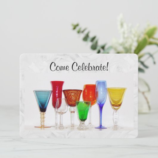 お祝いしよう 招待状 (スタンド正面)