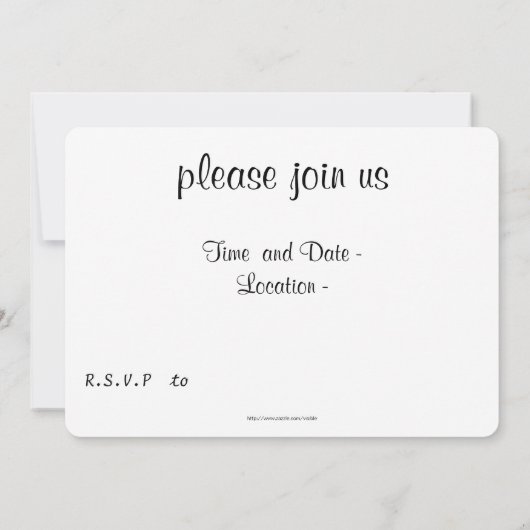 お祝いしよう 招待状 (裏面)