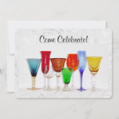 お祝いしよう 招待状 (正面)