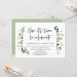 お祝いする時が来ました, ウェディングエロープメント 招待状