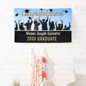 お祝いだ！カスタム卒業バナー 横断幕 (インサイチュ)