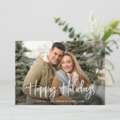 お祝いのご家族写真 シーズンカード (スタンド正面)