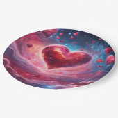 お祝いのための素敵な宇宙紙プレート ペーパープレート (アングル)