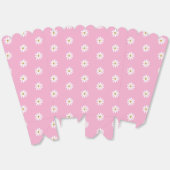 お祝いのための装飾的な花柄ポップコーンボックス フェイバーボックス (見開き)