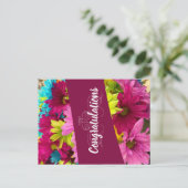 お祝いのはがき ポストカード (スタンド正面)