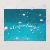 お祝いのはがき ポストカード (正面)