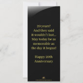 お祝いのカード（記念日用） (裏面)