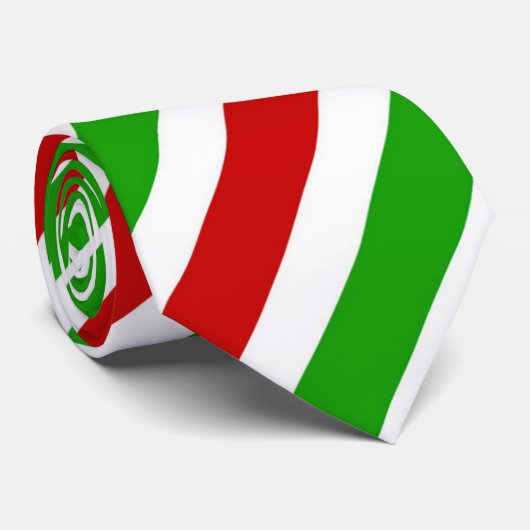 お祝いのクリスマスのストライブ柄パターンクリスマスの休日 ネクタイ (ロール)