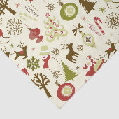 お祝いのクリスマスの休日 薄葉紙 (詳細)