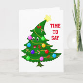 お祝いのクリスマスデーをお過ごしください* シーズンカード (正面)