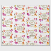 お祝いのクリスマスプレゼントのラッピング紙 ラッピングペーパー (フラット)