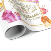 お祝いのクリスマスプレゼントのラッピング紙 ラッピングペーパー (ロールコーナー)