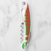 お祝いのクリスマス色 ソムリエナイフ (正面)