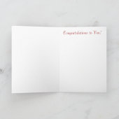 お祝いのグリーティングカード カード (内部)