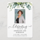 お祝いのサービスのライフフォト順序 プログラム (正面)