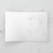 お祝いのダイヤモンド婚約リングや輪カード カード (内部)