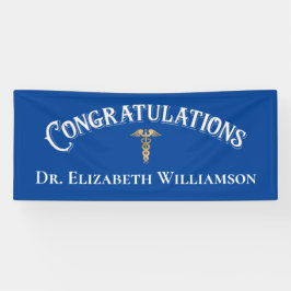 お祝いのナース医師医師医療 横断幕