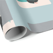 お祝いのハクガンの包装紙 ラッピングペーパー (ロールコーナー)