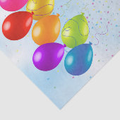 お祝いのパーティーの気球、紙吹雪 薄葉紙 (詳細)