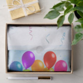 お祝いのパーティーの気球、紙吹雪 薄葉紙 (ギフト)