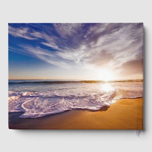 お祝いのライフビーチ海 | 2写真 ゲストブック (裏面)