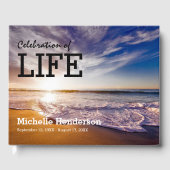 お祝いのライフビーチ海 | 2写真 ゲストブック (正面)