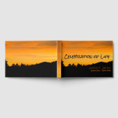 お祝いのライフプレーリーヒルズサンセットメモリアル ゲストブック (全面)