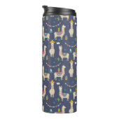 お祝いのラマパターン タンブラー (回転右)