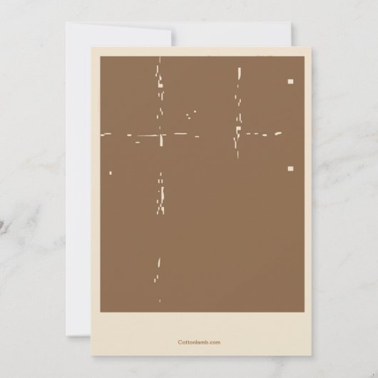 お祝いの乾杯 招待状 (裏面)