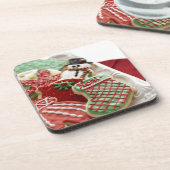 お祝いの休日のクッキーの類別 コースター (左側)