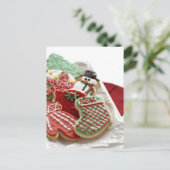 お祝いの休日のクッキーの類別 シーズンポストカード (スタンド正面)